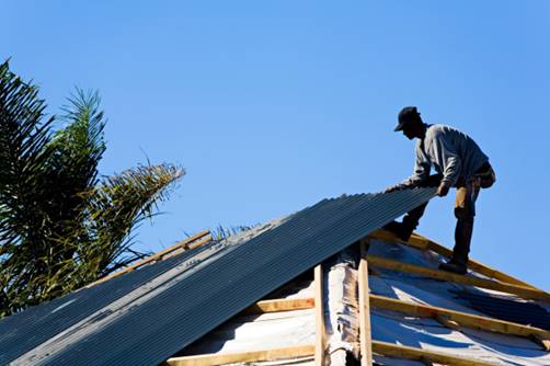 Aluminum roof