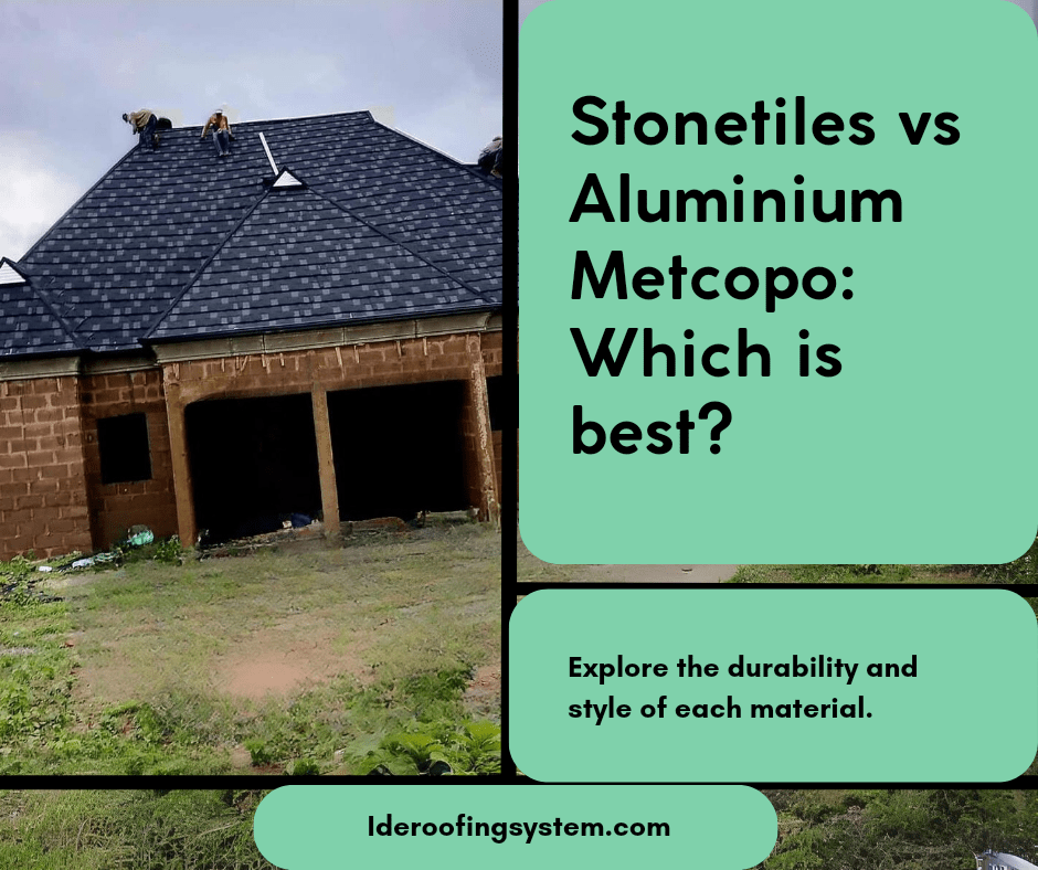 Stonecoated vs Metrocopo Roofing sheets