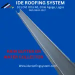 PVC Water Collector or Rain Gutter